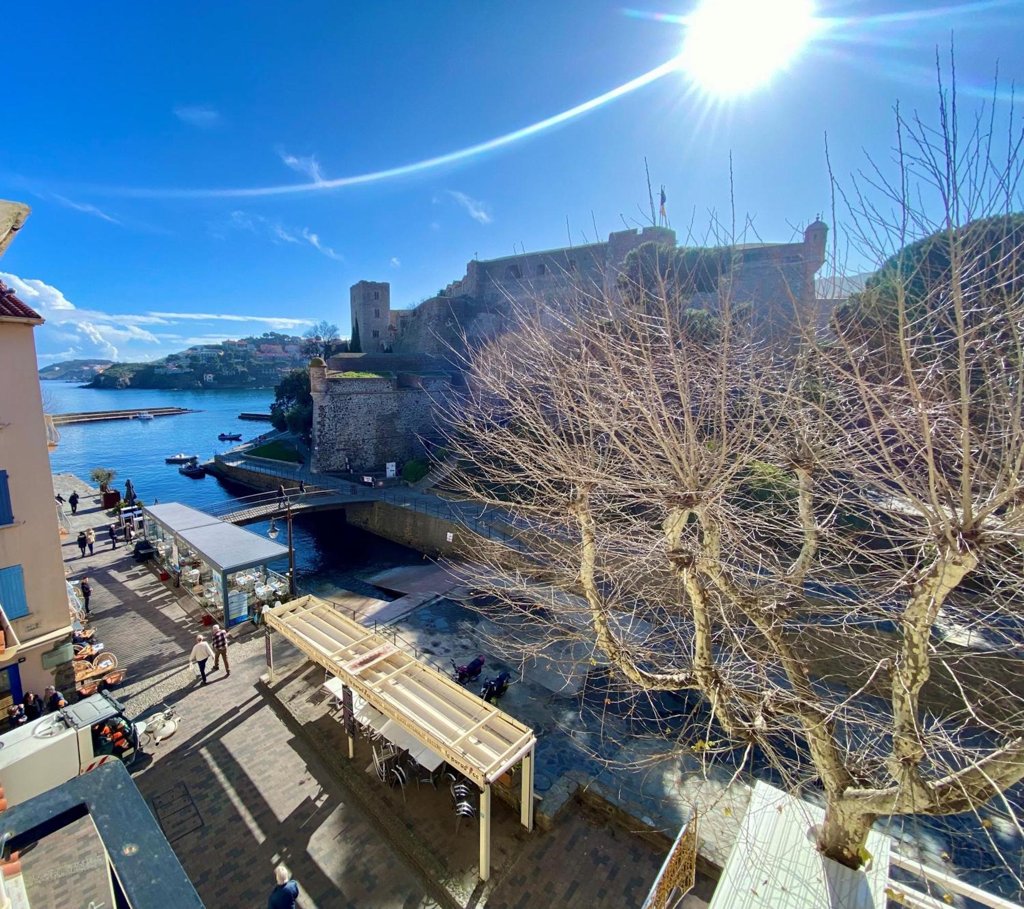 Hotel Des Templiers กูลิอูร์ ภายนอก รูปภาพ